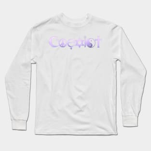 Coexist Long Sleeve T-Shirt